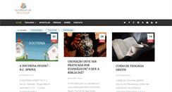 Desktop Screenshot of materiasdeteologia.com